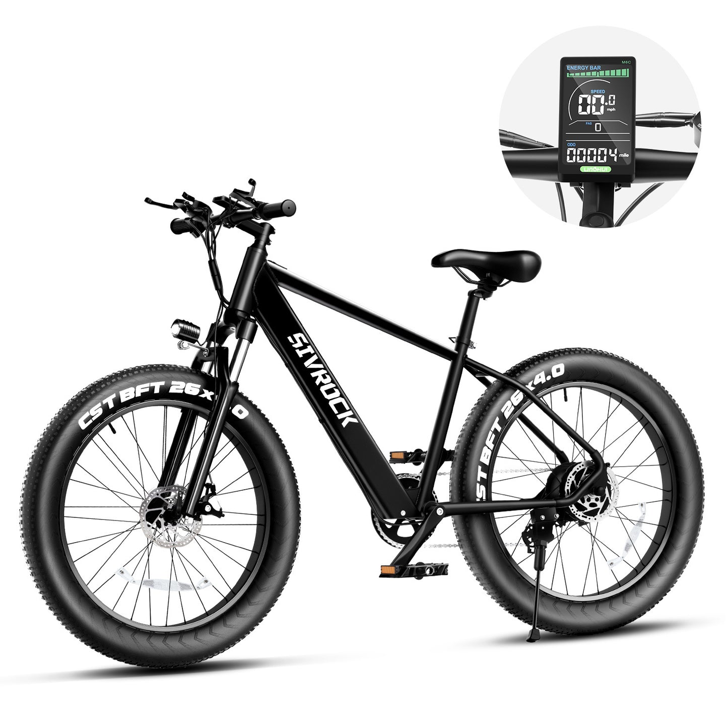 Vélo de montagne électrique, moteur 1000 W 48 V 15 Ah, certifié UL et GCC