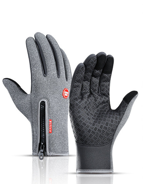 Gants de sports d'hiver avec polaire