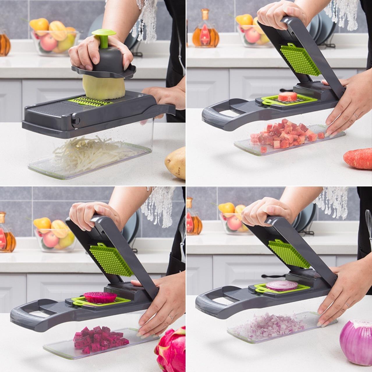 12 In 1 Vegetable Chopper/Cutter/Slicer Kitchen's Gadget