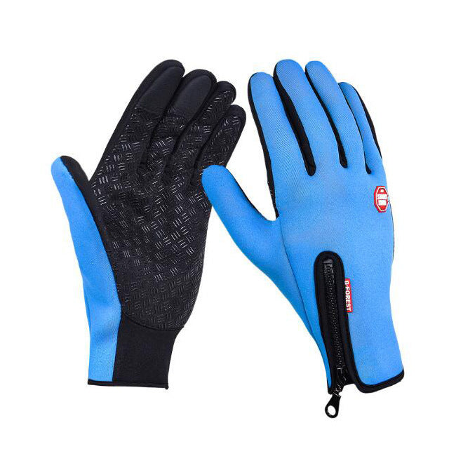 Gants de sports d'hiver avec polaire