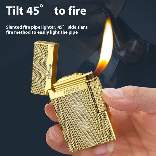 Men's Creative Metal Sideslip Langsheng Lighter