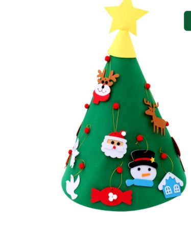 Pendentif sapin de Noël pour enfants