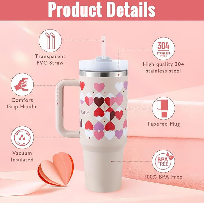 Stainless Steel 40 Oz Insulated Tumbler